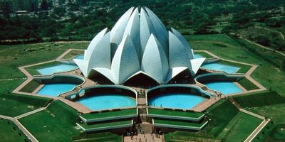 the lotus temple