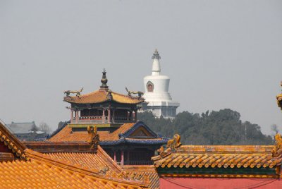 the pagoda of beihai park