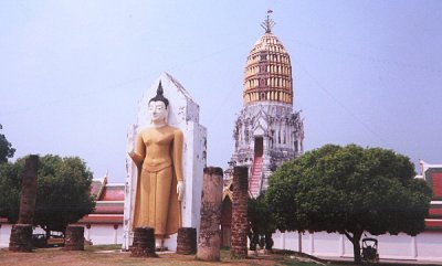 standing buddha