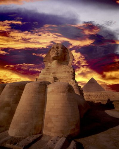 pyramids sphinx