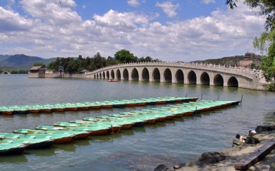 bridge over the kunming lake